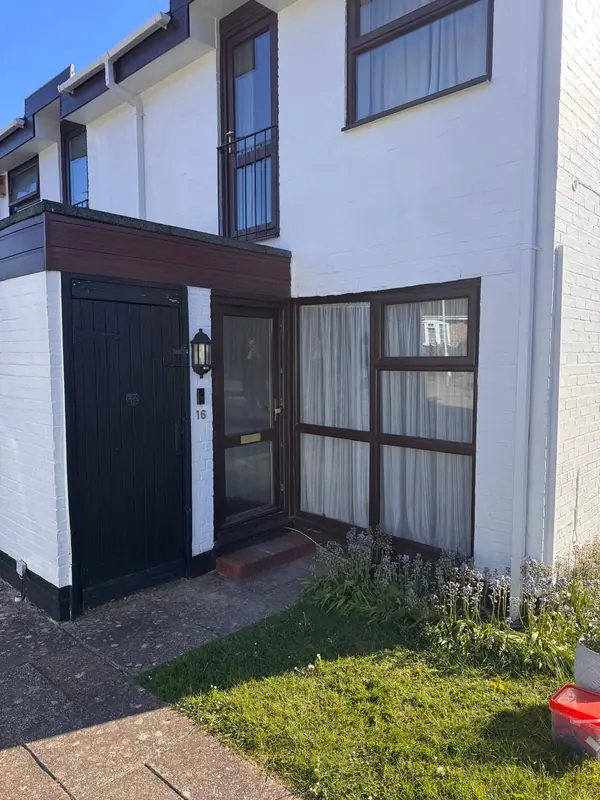 Front entrance of a house before work started